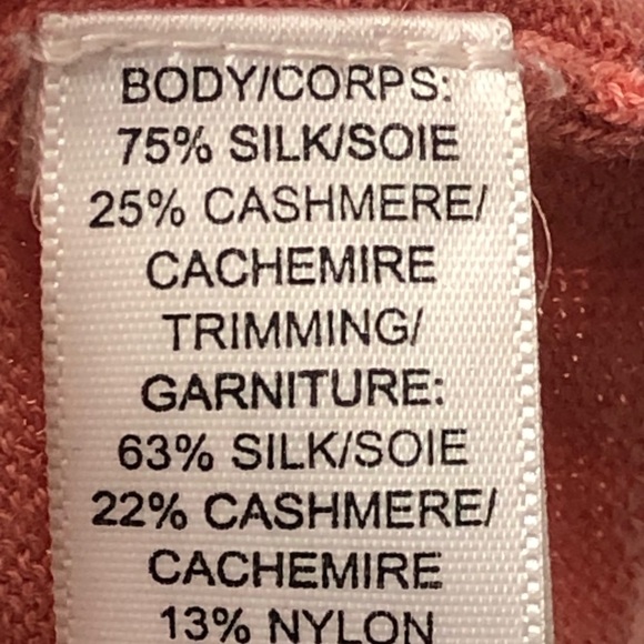 SILK & CASHMERE BLEND BANANA REPUBLIC PULLOVER SOFT SWEATER #54 - Picture 4 of 9